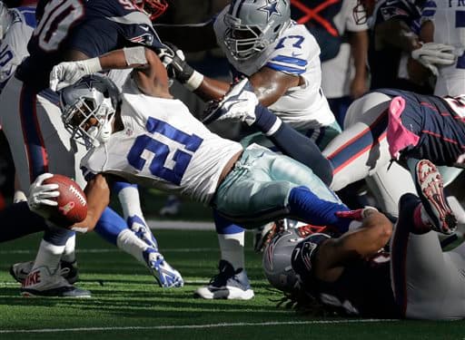 Patriots 30-6 Cowboys: Tom Brady fue la 'estrella solitaria' en 1a. visita al AT&T Stadium