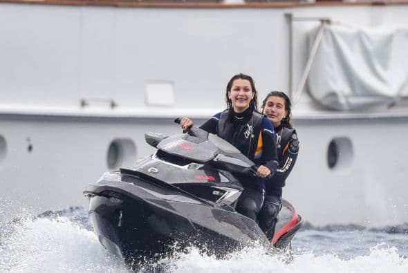 Gigi y Bella se quedaron muy atrás.