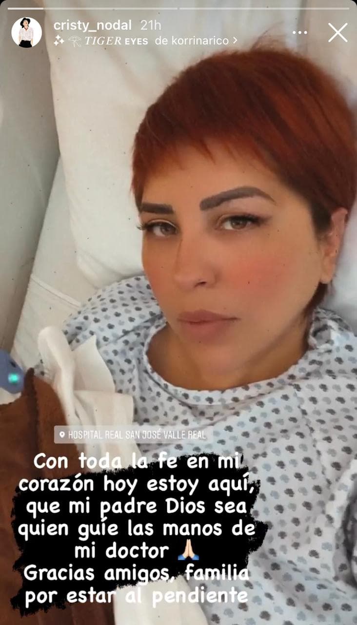 Sin embargo, esa segunda parte no se la ha podido realizar por el delicado estado de salud que ella misma ha revelado que padece, sin dar muchos detalles sobre ello.