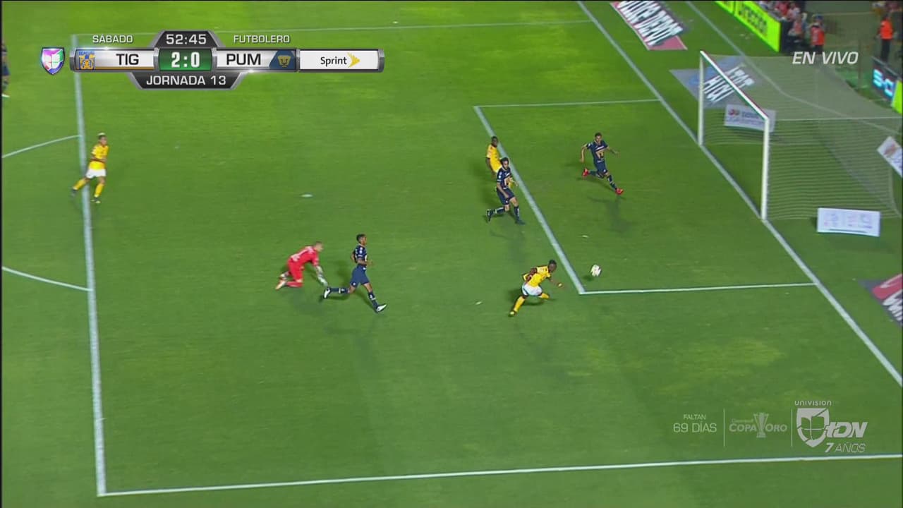 ¡Doblete de Quiñones y explota el Volcán!