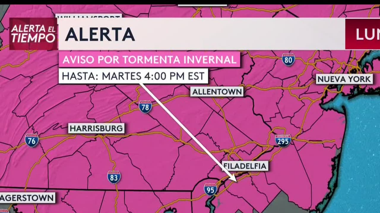 Se espera más nieve este martes a medida que la tormenta se aleja de la región