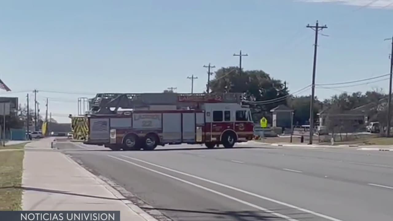 Bomberos en escena de incendio al Sur de Austin 