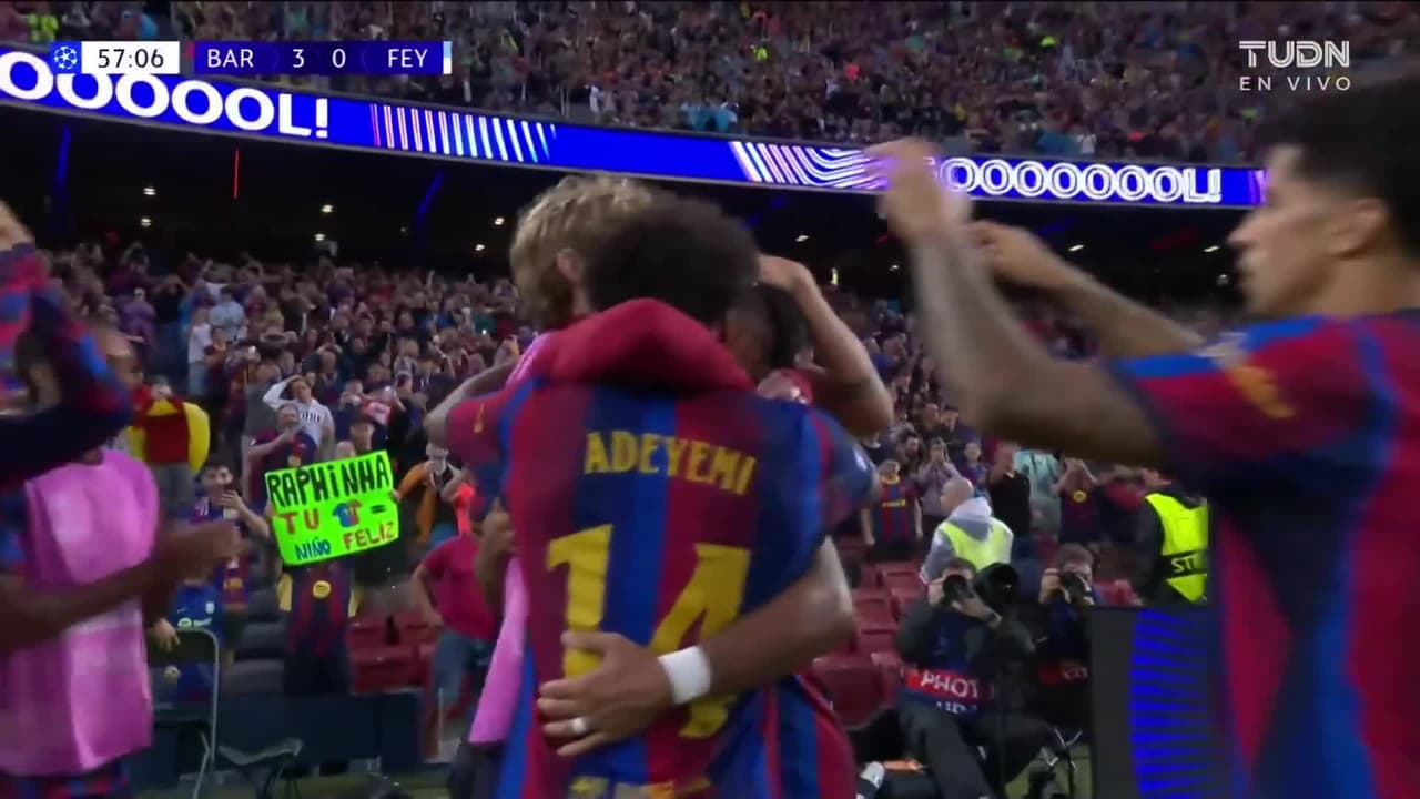 ¡Locura en Barcelona! Doblete de Raphinha tras brutal genialidad de Pedri
