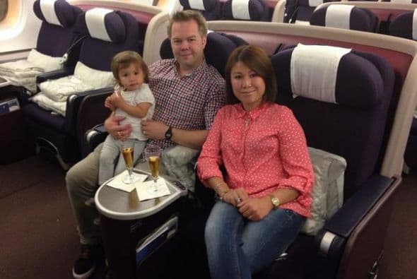 Las imágenes de los usuarios en redes sociales dan cuenta de los asientos desocupados en cada vuelo. (Imagen tomada de Twitter).