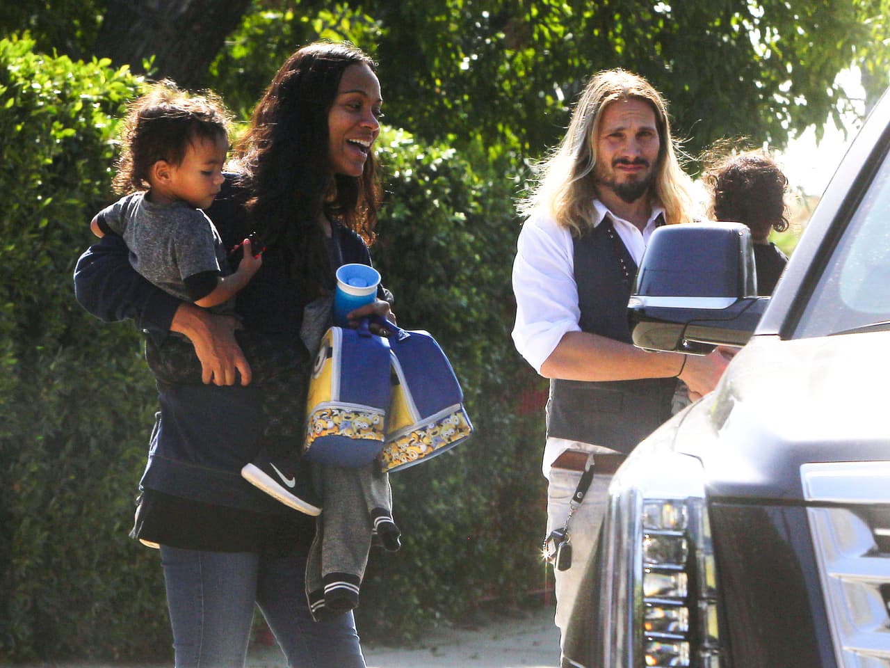 La famosa y el italiano han creado una hermosa familia.