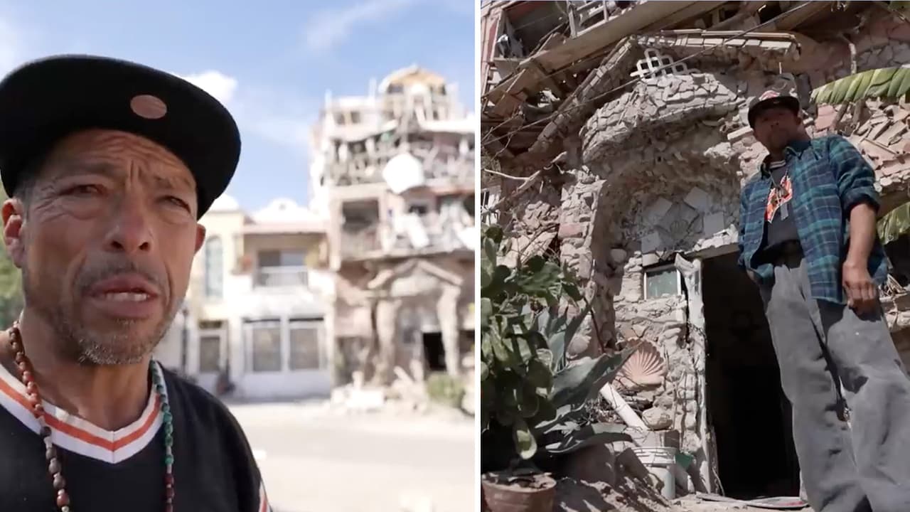 Hombre construye casa de cuatro pisos solo con basura y el resultado te va a sorprender 