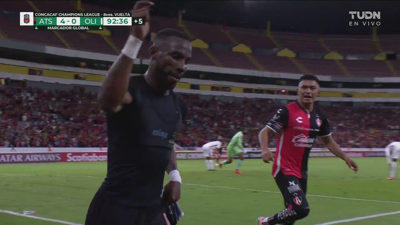 ¡Apunten al Atlas en los Cuartos! Quiñones logra el 4-0 que da el pase