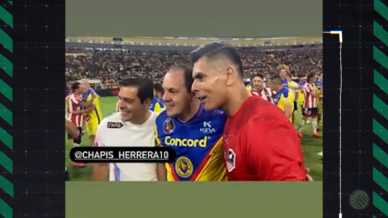 Cuauhtémoc Blanco recibe emotivo homenaje en el Jalisco en partido de leyendas 