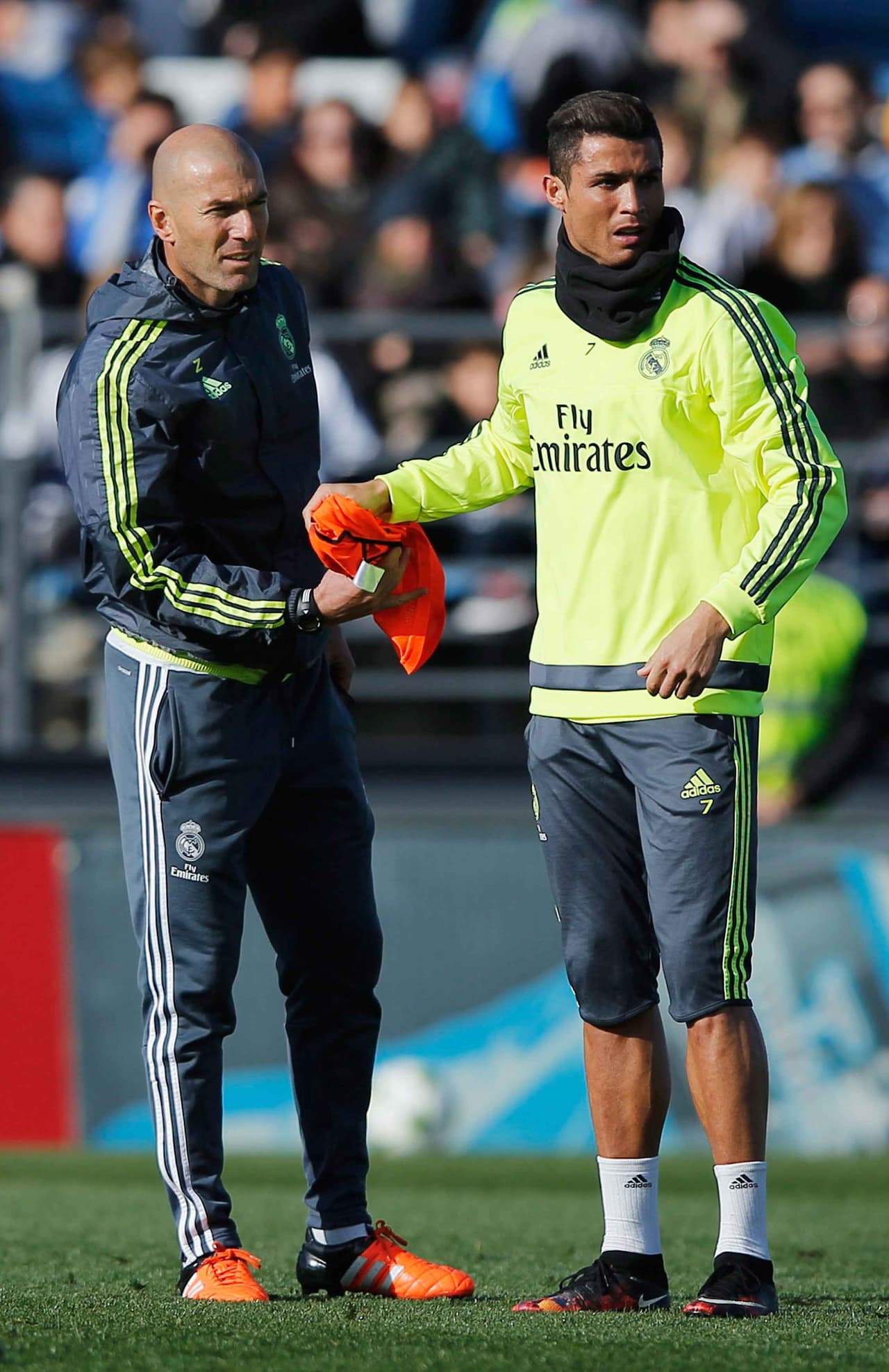 Cristiano completa parte del entrenamiento y apunta a la vuelta contra Manchester City