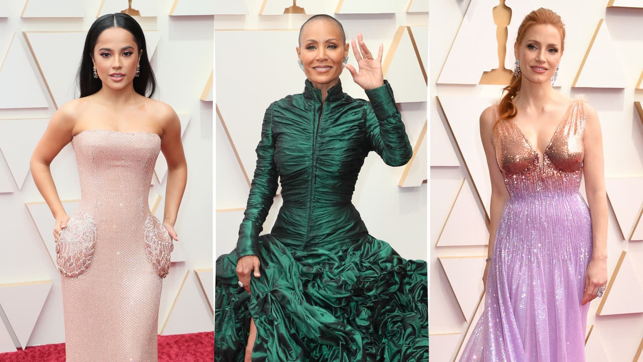 Premios Oscar 2022: los looks más espectaculares de la alfombra roja