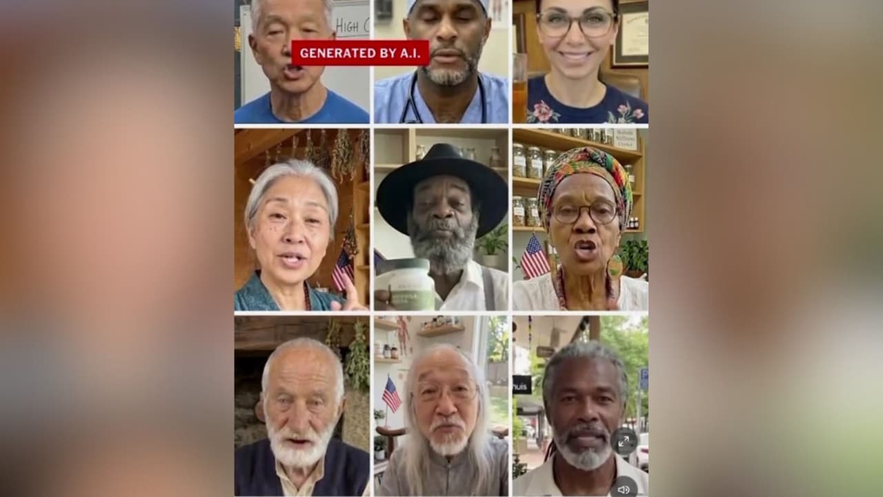Falsos médicos generados con IA inundan las redes: Así puedes identificarlos