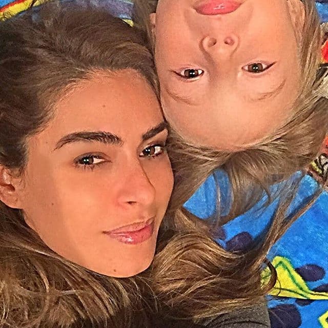 Como toda madre, la conductora se desvive por su primogénito y siempre busca la manera de hacerlo feliz.