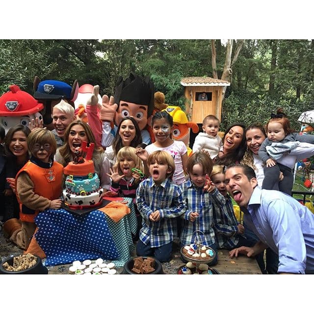 Toda la familia Reina Montijo estuvo de festejo por el cumpleaños del pequeño Mateo.