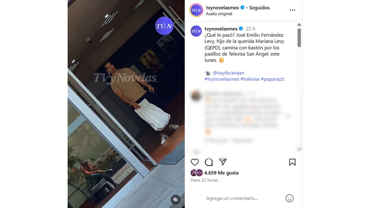 Así fue captado el hijo de Mariana Levy.