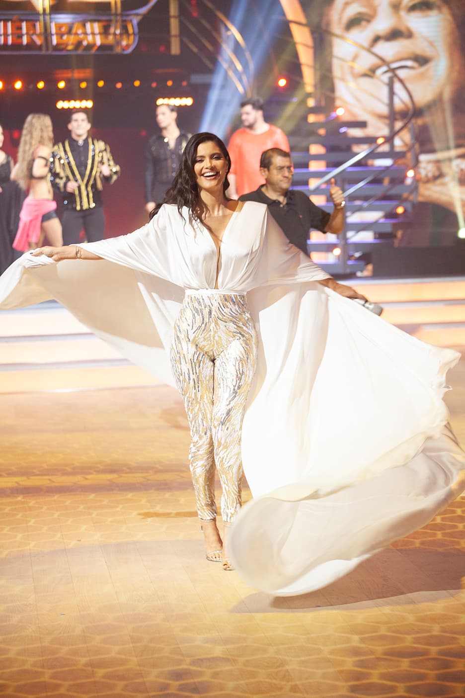 No hubo quien no envidiara el ritmo de la capa de Chiqui.