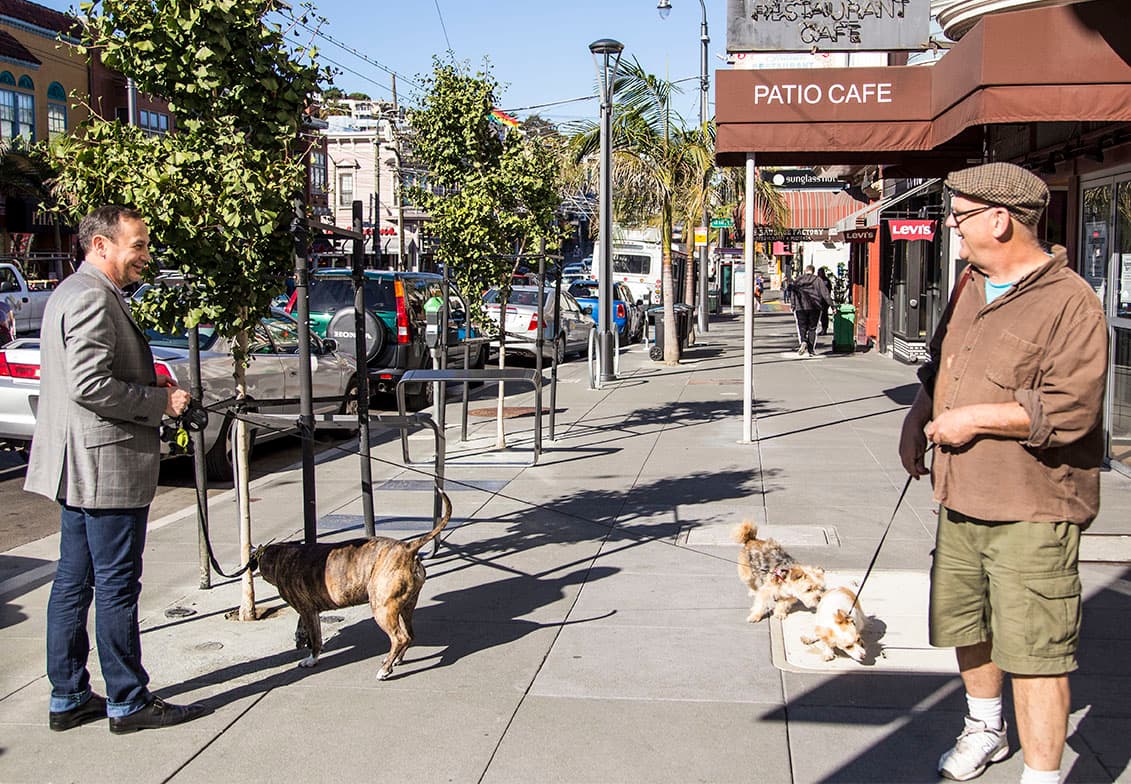 Casi cualquier persona en Castro vive acompañado de su feliz mascota; los restaurantes y bares son pet friendly. Además de ser una compañía inigualable, son la herramienta perfecta para hacer nuevos amigos y pasar un buen rato en las calles.