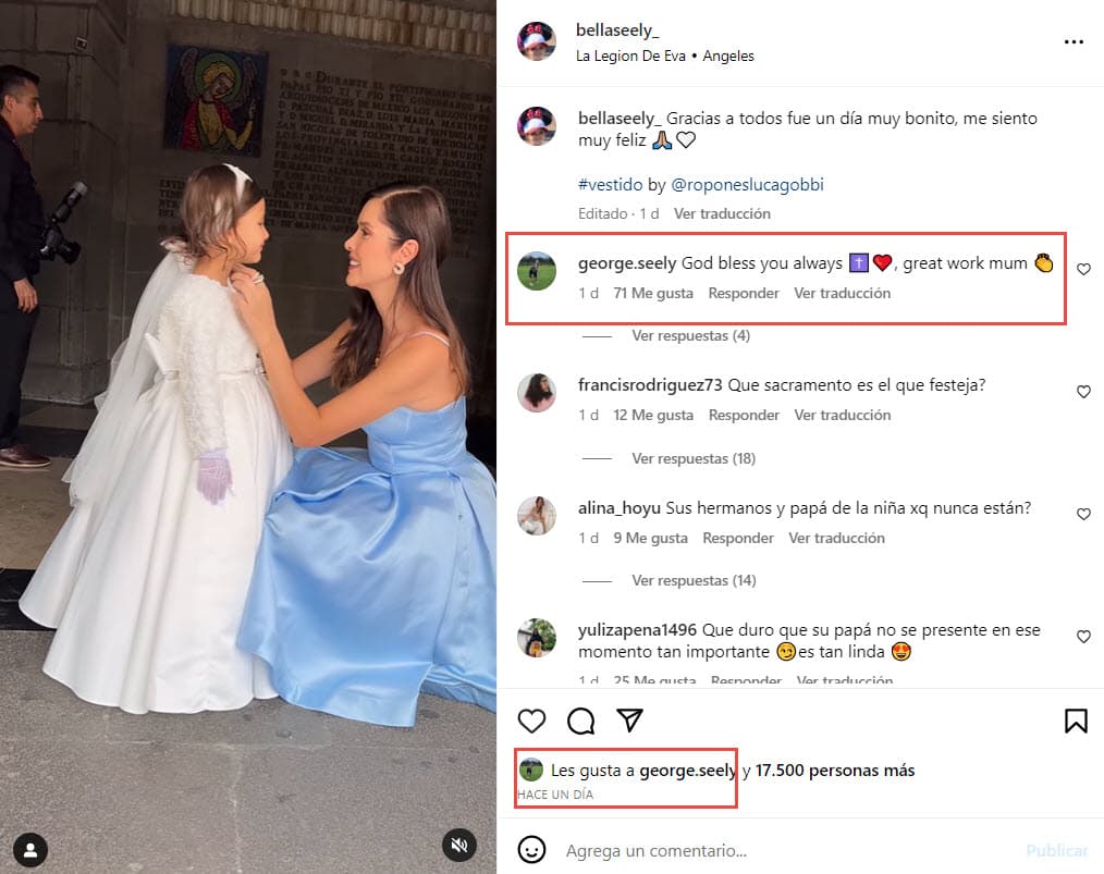 George Seely reconoce el trabajo como madre de Marlene Favela.