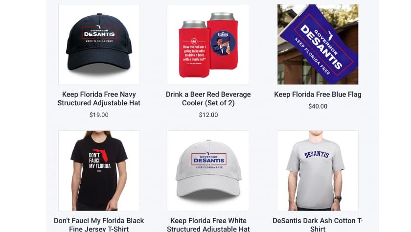 Una campaña de DeSantis critica a Fauci, mientras los casos de coronavirus en Florida aumentan