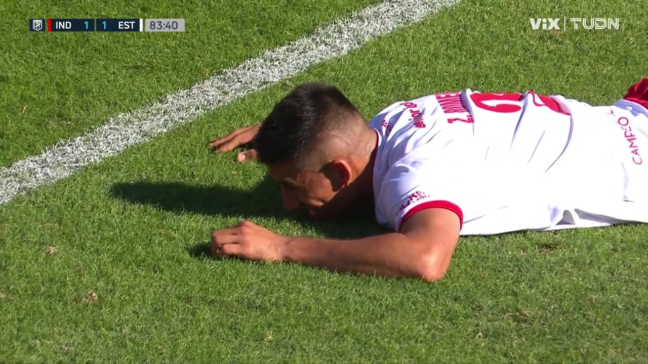 ¡Error fatal! Zaid Romero anota en propia puerta e Independiente empata 1-1