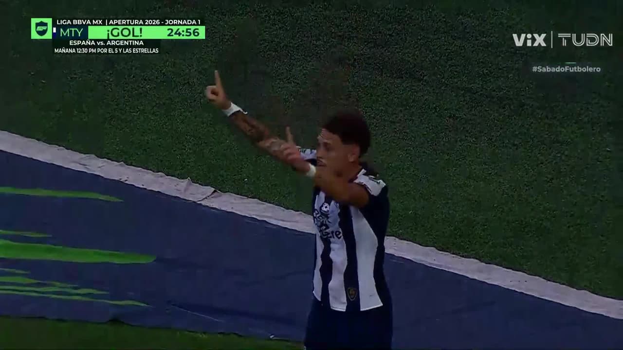 ¡Lucas Ocampos deja sin cadera a Acevedo! Doblete del regiomontado