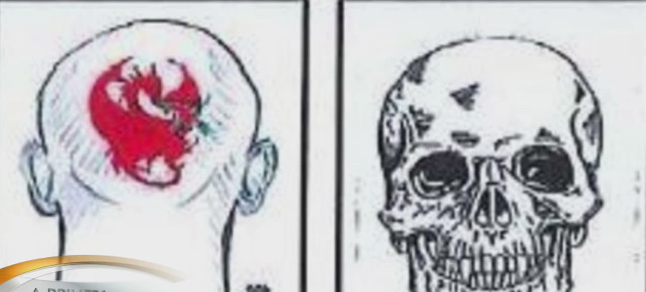 Tatuajes del sospechoso buscado por intento de secuestro en El Monte.