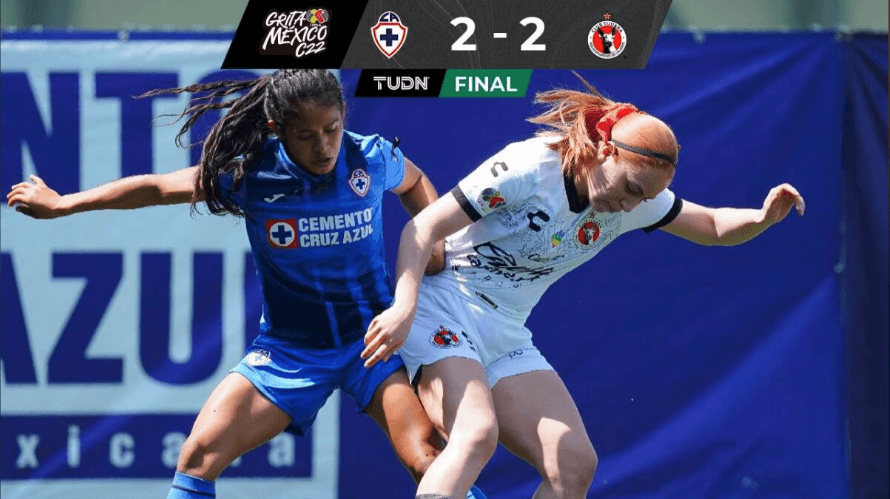 Cruz Azul y Tijuana dividen puntos, las Celestes no aprovechan la localía