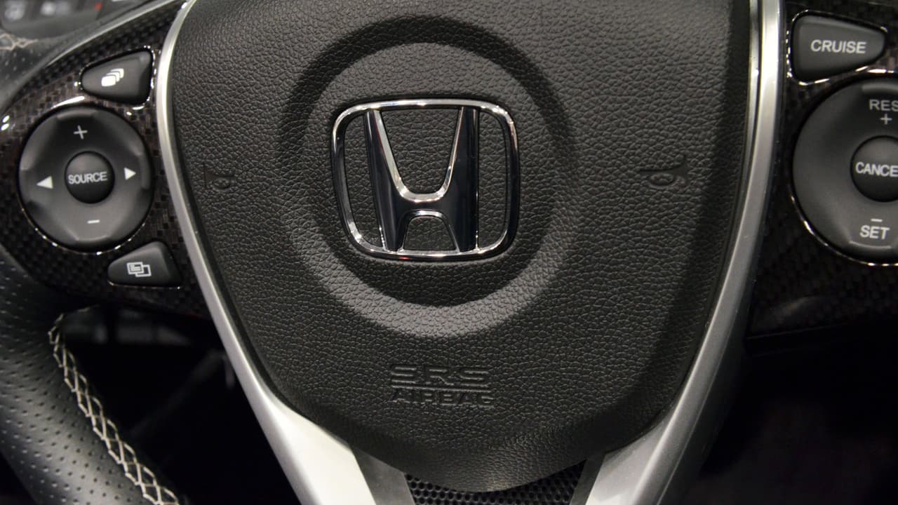 Honda llama a revisión en EEUU 1.1 millones de vehículos con bolsas de aire Takata que ya habían sido reparadas