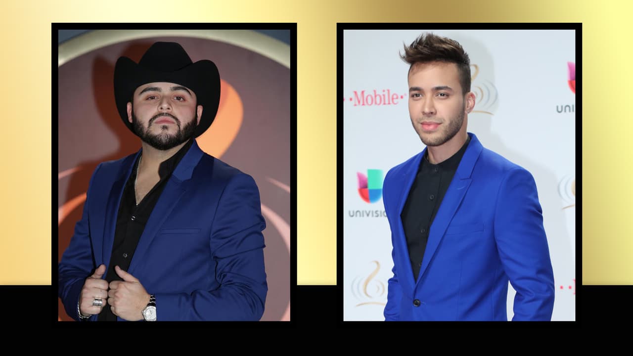 Gerardo Ortíz y Prince Royce, además de tener 
<a href="http://www.univision.com/especiales/premio-lo-nuestro/prince-royce-y-gerardo-ortiz-interpretan-juntos-moneda-video" target="_blank">una canción juntos</a>, comparten el mismo gusto por la moda.