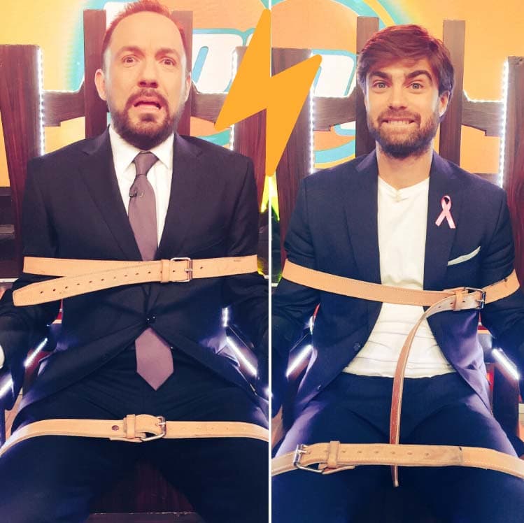 Gon Curiel y Santiago Ramundo se enfrentaron en la silla eléctrica. Nadie se salva de caer en sus redes.