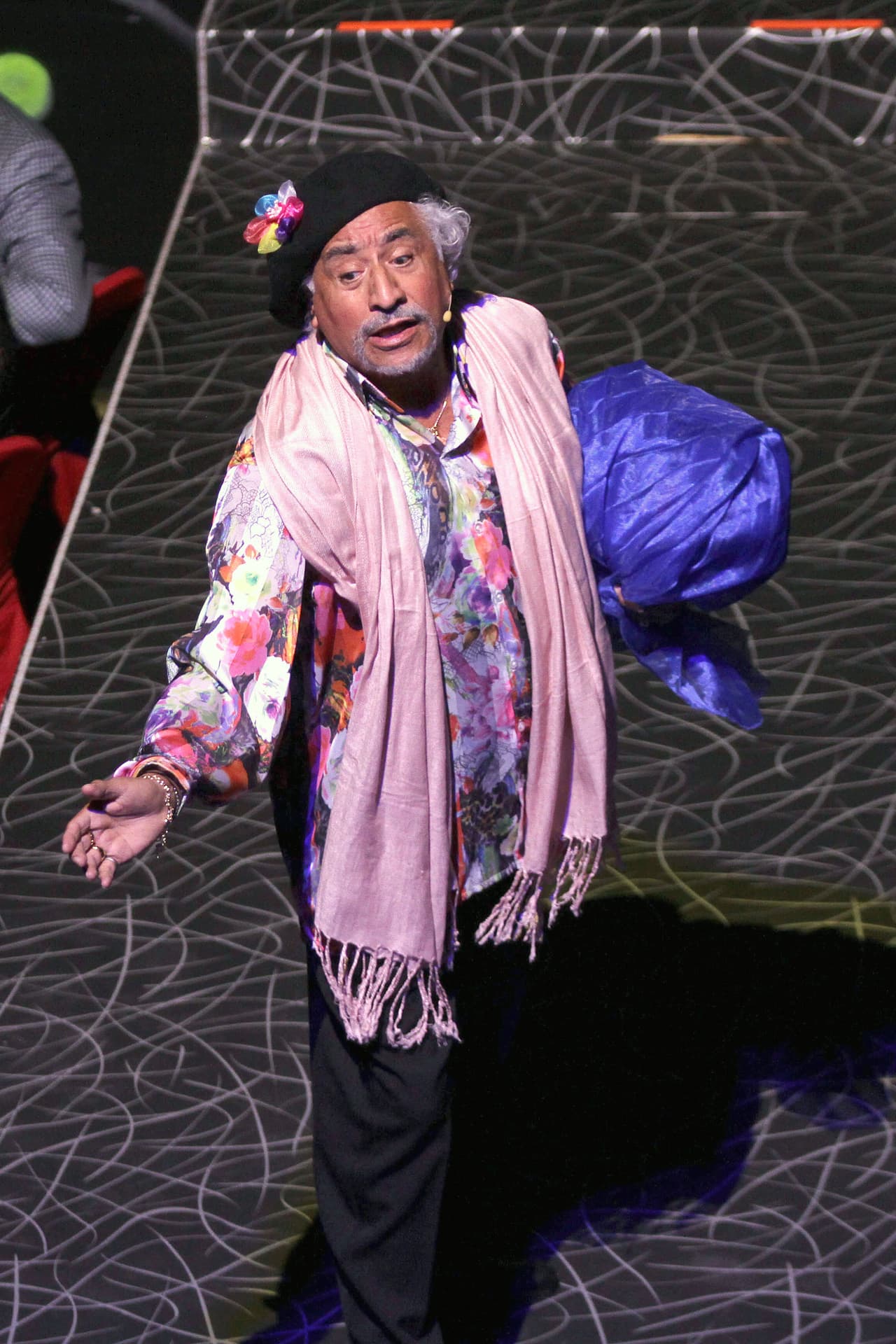 Rafael Inclán fue muy aplaudido en el estreno de esta nueva 'Aventurera'.