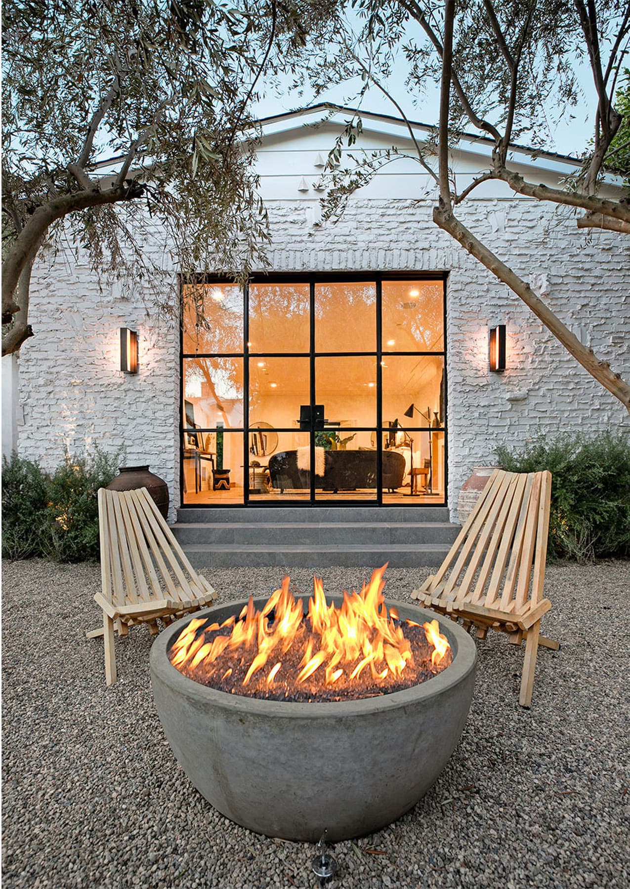 Justin y Hailey podrán disfrutar de románticos atardeceres al aire libre, sin importar el frío, ya que hay una estructura para encender fogatas.