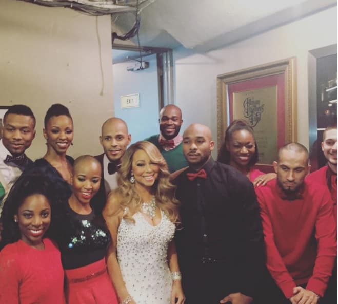 Pero qué nadie se espante, Anthony es nada más y nada menos que el director creativo de Mariah Carey.