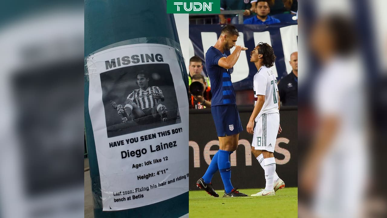 Afición en Cincinnati se burla y pega posters buscando a Diego Lainez