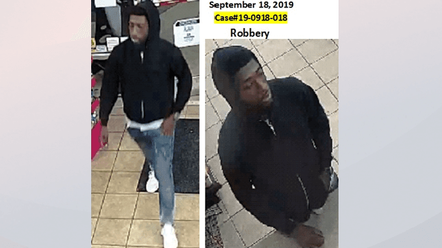 Buscan a sospechoso de robo en gasolinera de Greensboro