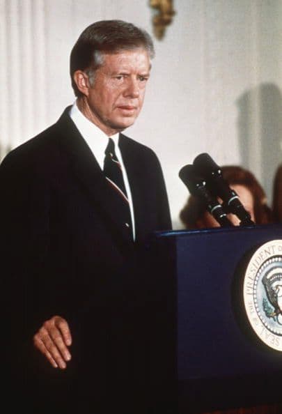 #39- Jimmy Carter. Mandato desde 20 de enero de 1977 y hasta 20 de enero de 1981