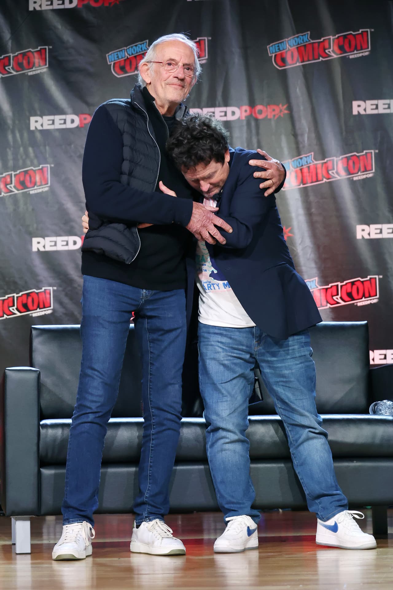 Reencuentro de Christopher Lloyd y Michael J. Fox