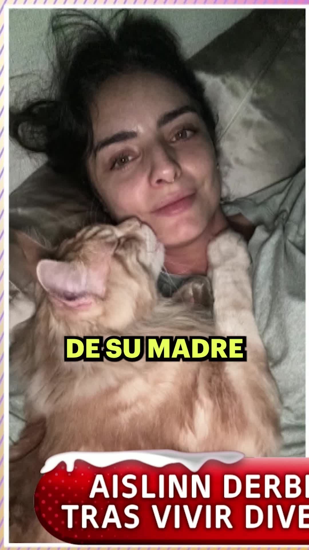 Aislinn Derbez comparte lo difícil que ha sido para ella este año 2025