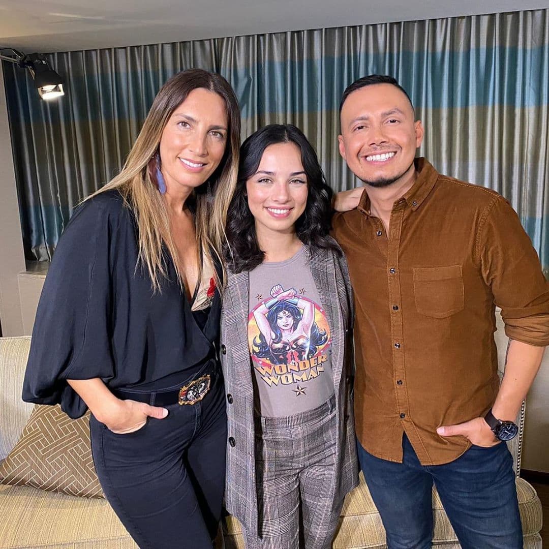 Luis Sandoval charló con 
<a href="https://www.univision.com/shows/despierta-america/la-hija-de-eduardo-palomo-comparte-los-pocos-recuerdos-que-guarda-de-su-padre-y-bromea-con-algo-que-le-heredo-video">Fiona, la hija de Eduardo Palomo y Carina Ricco</a>. Y la guapa actriz nos relata los detalles que aún guarda en su memoria de su fallecido padre.