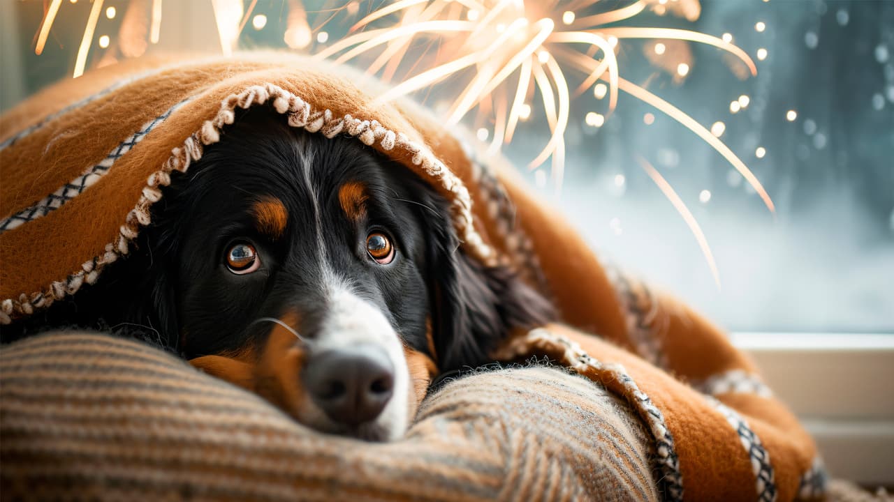 Consejos para cuidar a tu mascota durante los fuegos artificiales del 4 de julio