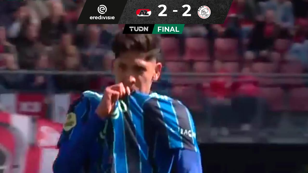 ¡Héroe! Edson salva al Ajax que se acerca al título con su gol