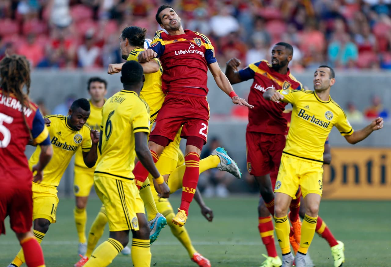 Real Salt Lake recibió a Columbus Crew en un apretado partido