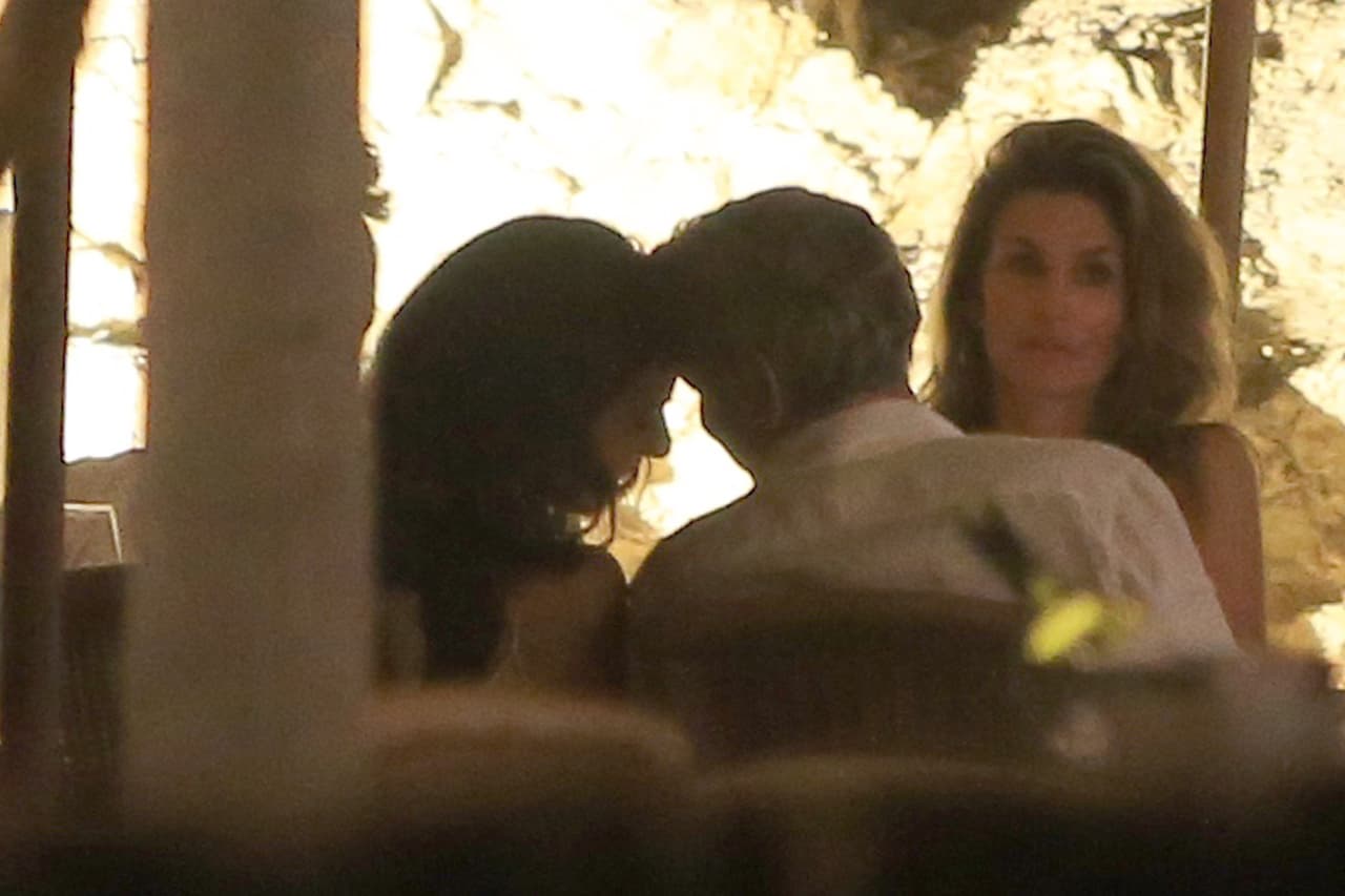 George también se veía muy acaramelado.