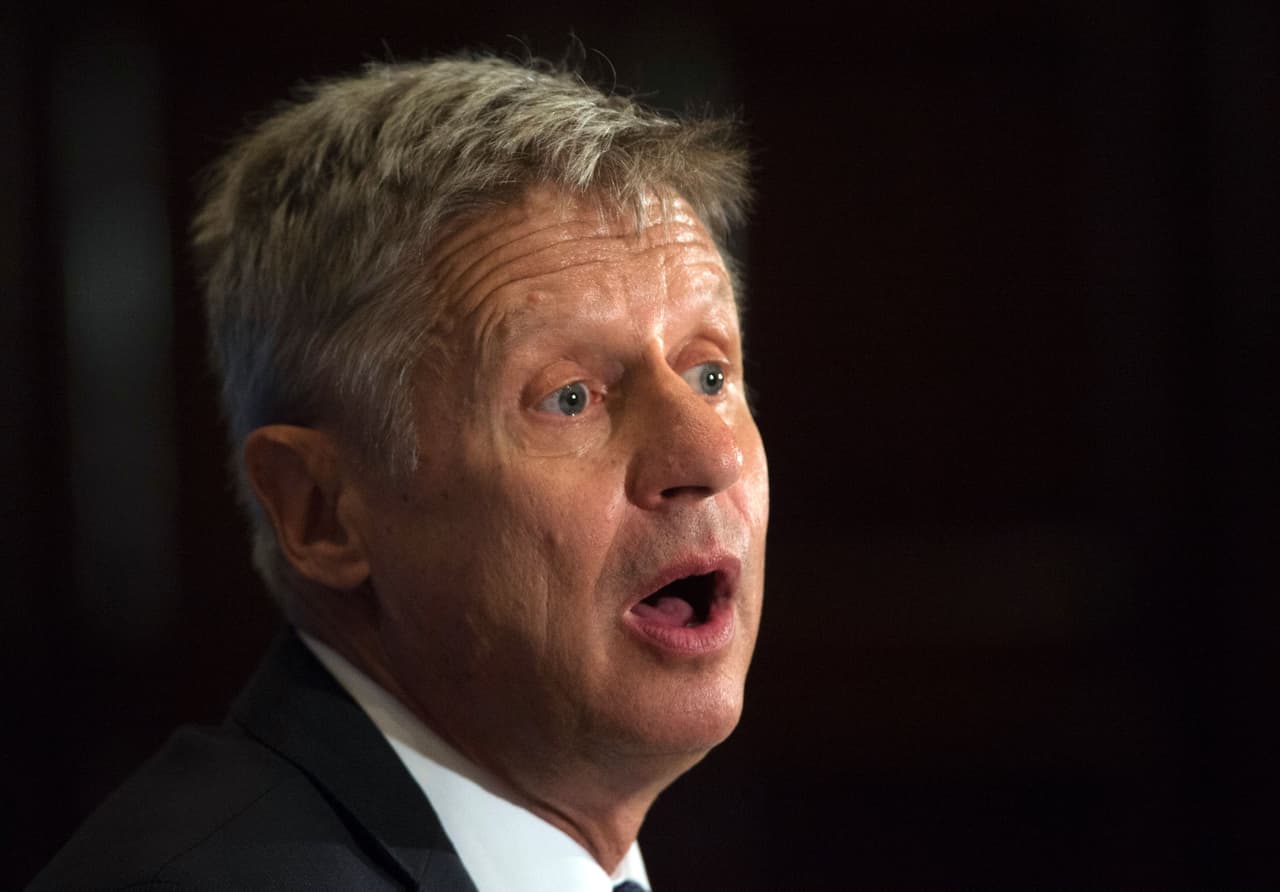 "¿Y qué es Aleppo?", la inesperada pregunta que hizo el candidato presidencial Gary Johnson