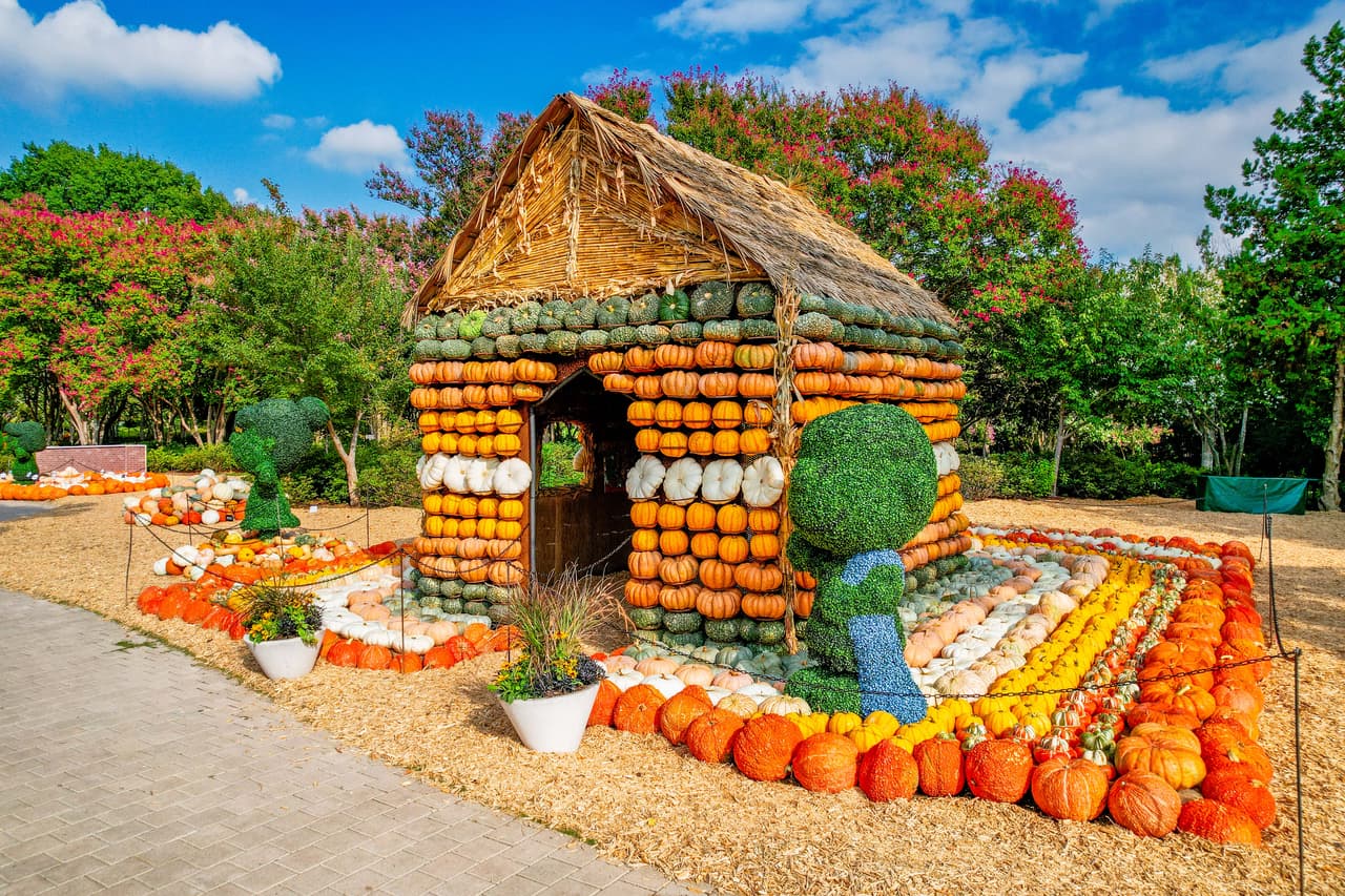 En Pumpkin Village, los visitantes podrán encontrarse con Charlie Brown y sus amigos como Snoopy and Woodstock, Pigpen, Linus, Lucy, Franklin, Peppermint Patty and Marcie. ¿Quién es tu favorito para tomarte una fotografía?