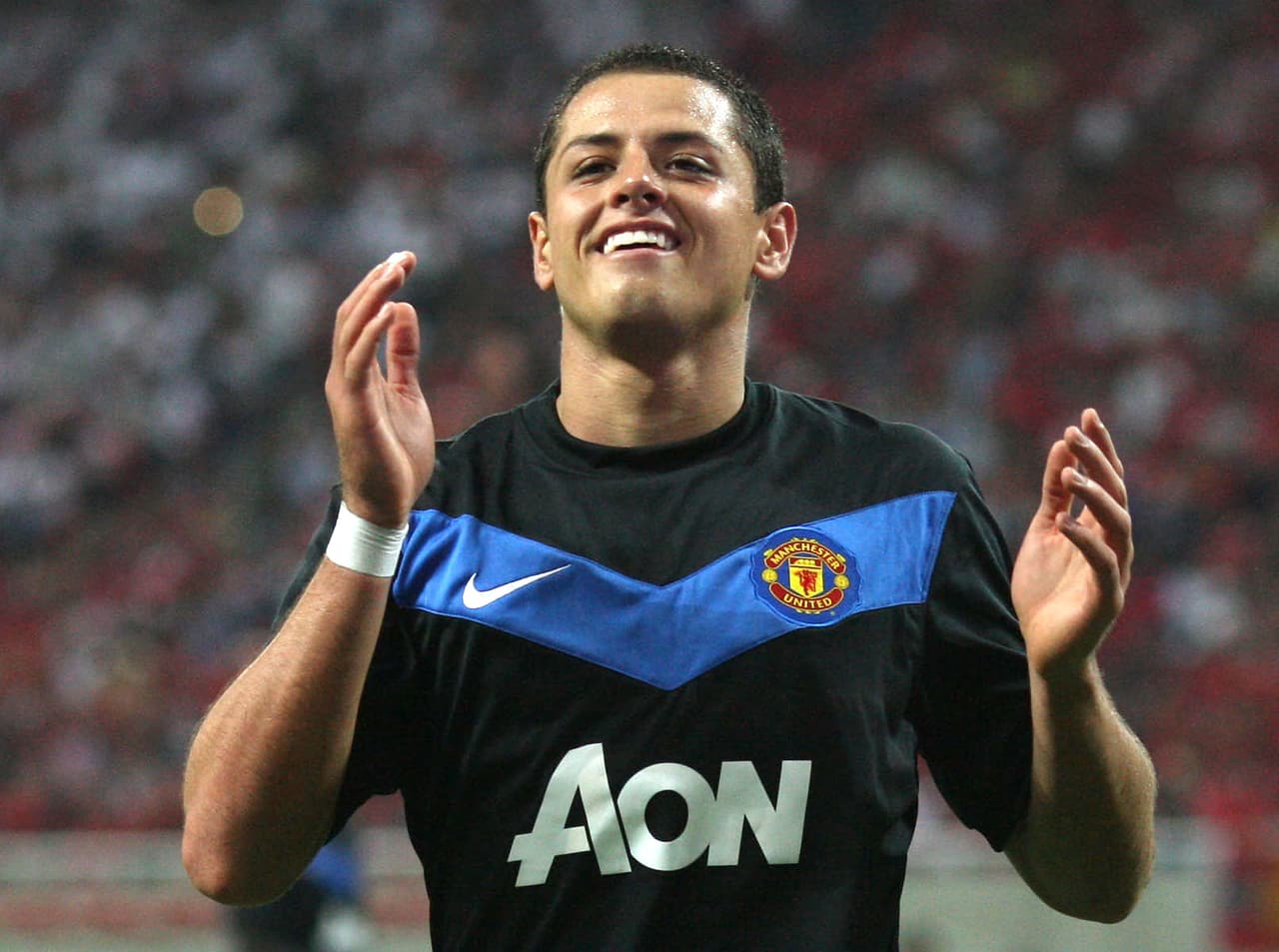 Hernández así inició una trayectoria que también cumple siete años en el fútbol europeo.