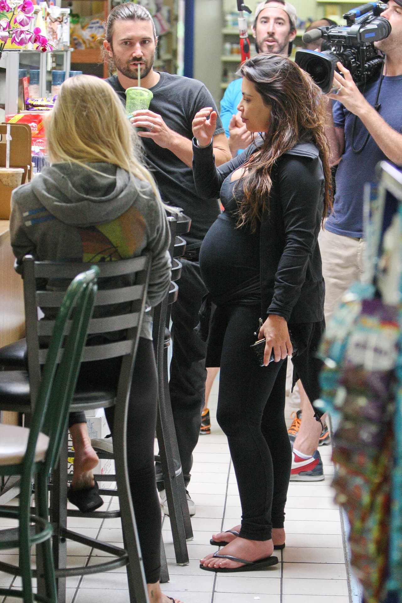 En su primer embarazo tampoco la pasó nada bien.