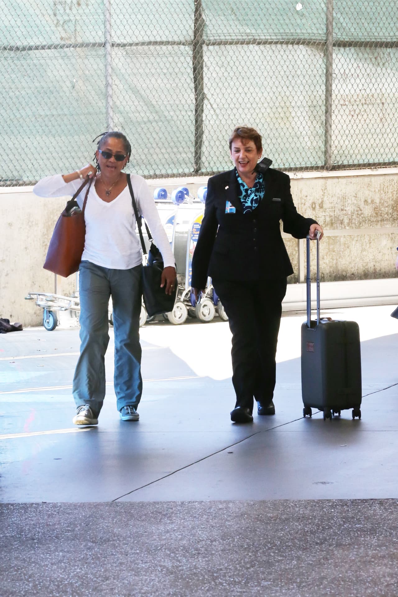 La visita de Doria no fue una sorpresa, pues el pasado 15 de septiembre se le vio en el aeropuerto de Los Ángeles, donde ella radica.
<br>