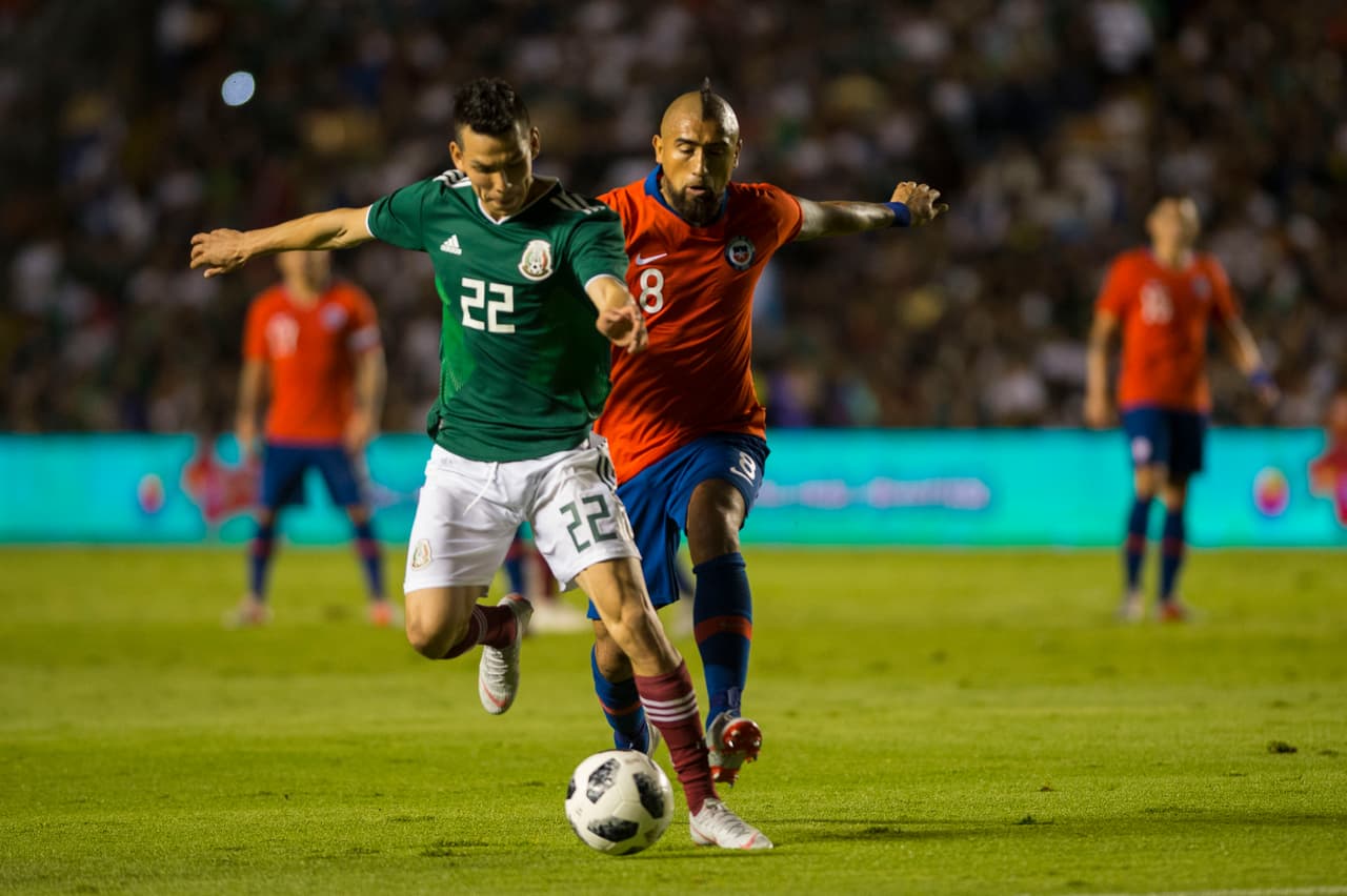 <i>El Chucky</i> fue controlado por los chilenos, que apelaron a su veteranía para impedir las picardías del joven atacante.