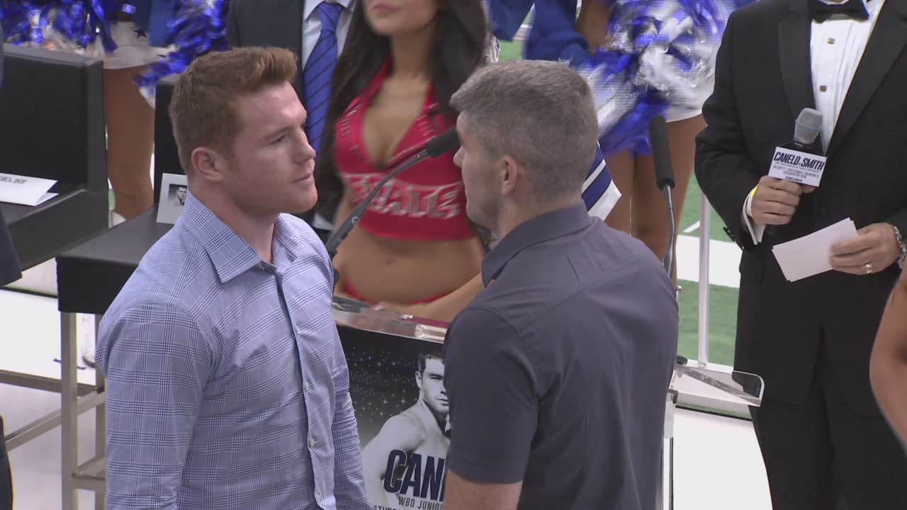 Canelo emocionado por pelear en el AT&T Stadium