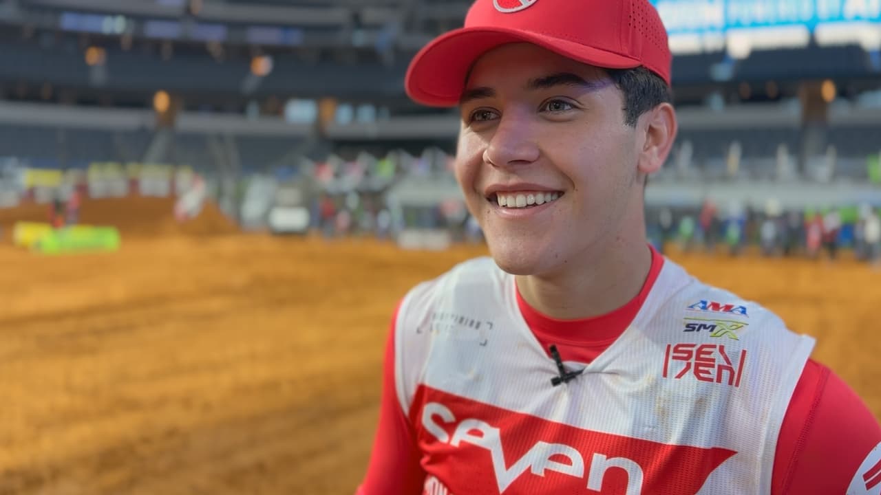 JR Reyes participó en el Supercross en el AT&T Stadium, en la ciudad de Arlington en Texas, el fin de semana del 25 y 26 de febrero.